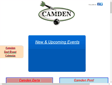 Tablet Screenshot of camdenamusement.com